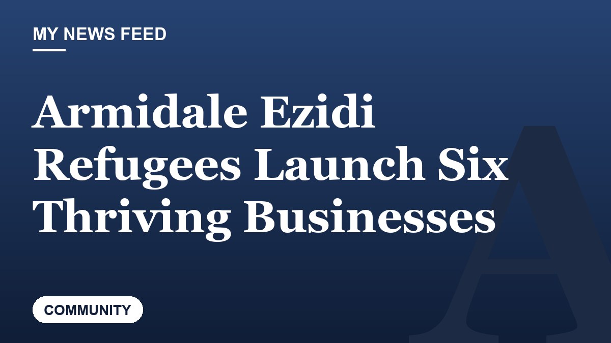 Armidale Ezidi Refugees Launch Six Thriving Businesses