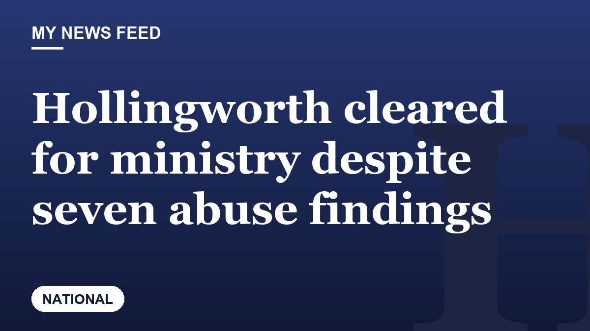 Hollingworth cleared for ministry despite seven abuse findings
