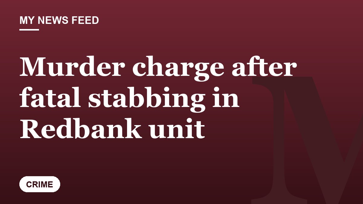 Murder charge after fatal stabbing in Redbank unit