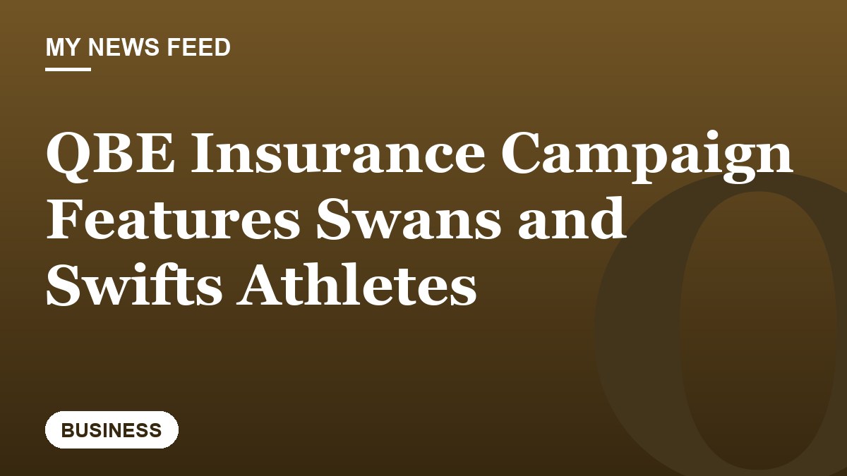 QBE Insurance Campaign Features Swans and Swifts Athletes