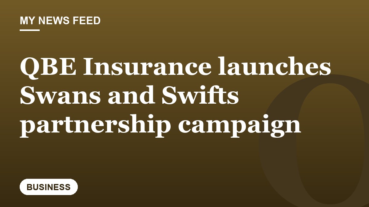 QBE Insurance launches Swans and Swifts partnership campaign