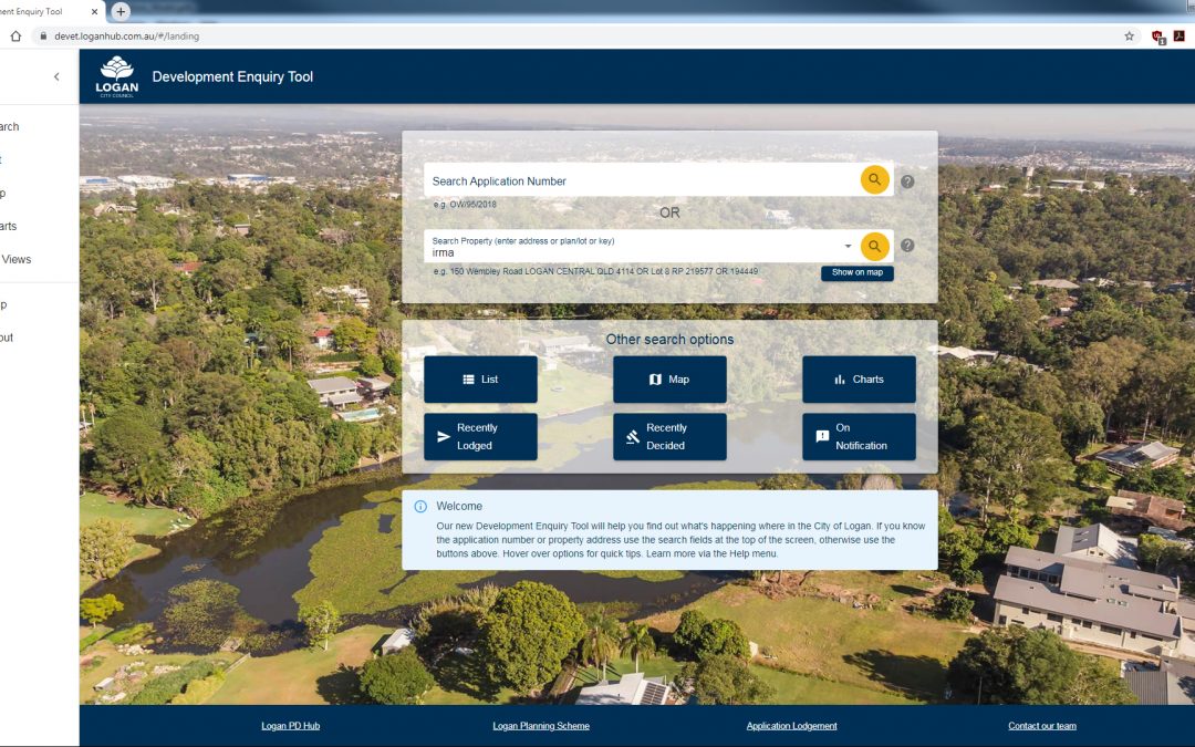 Logan development information at your fingertips