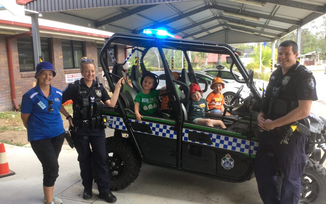 Jimboomba police welcome young visitors