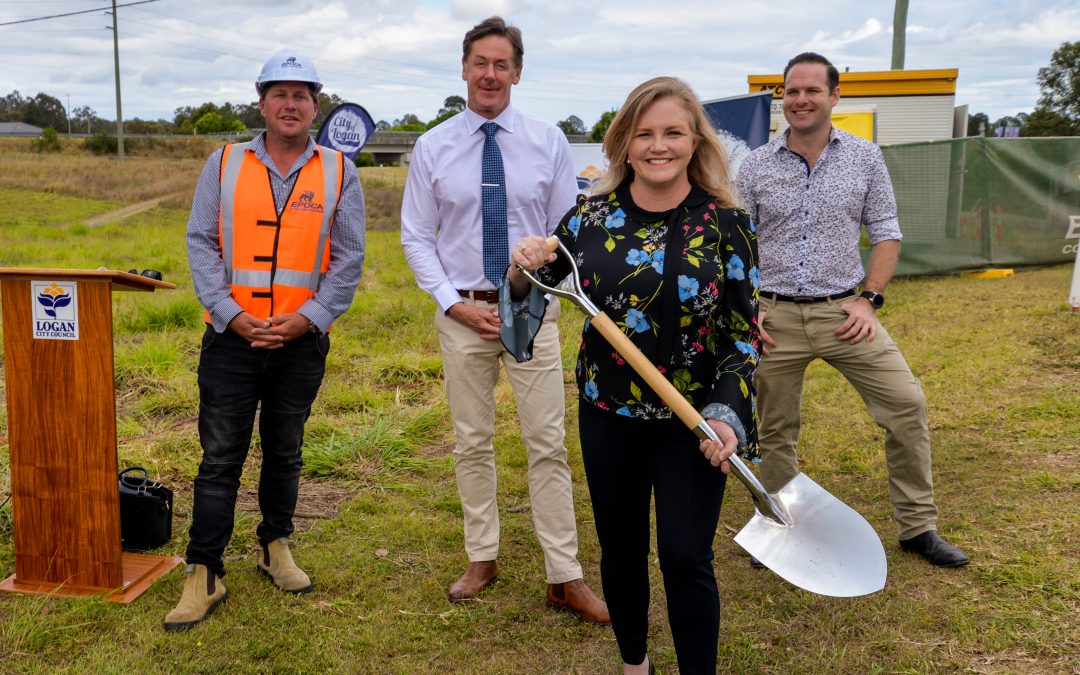 Construction starts for new Logan City linking pathway