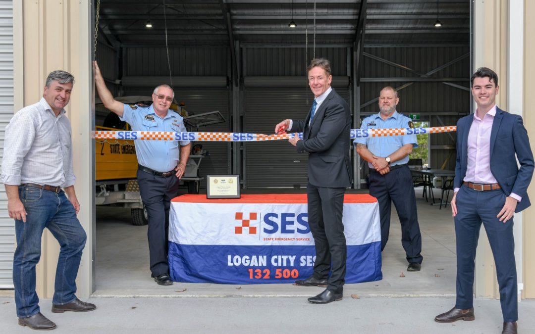 Mayor opens Logan West SES HQ