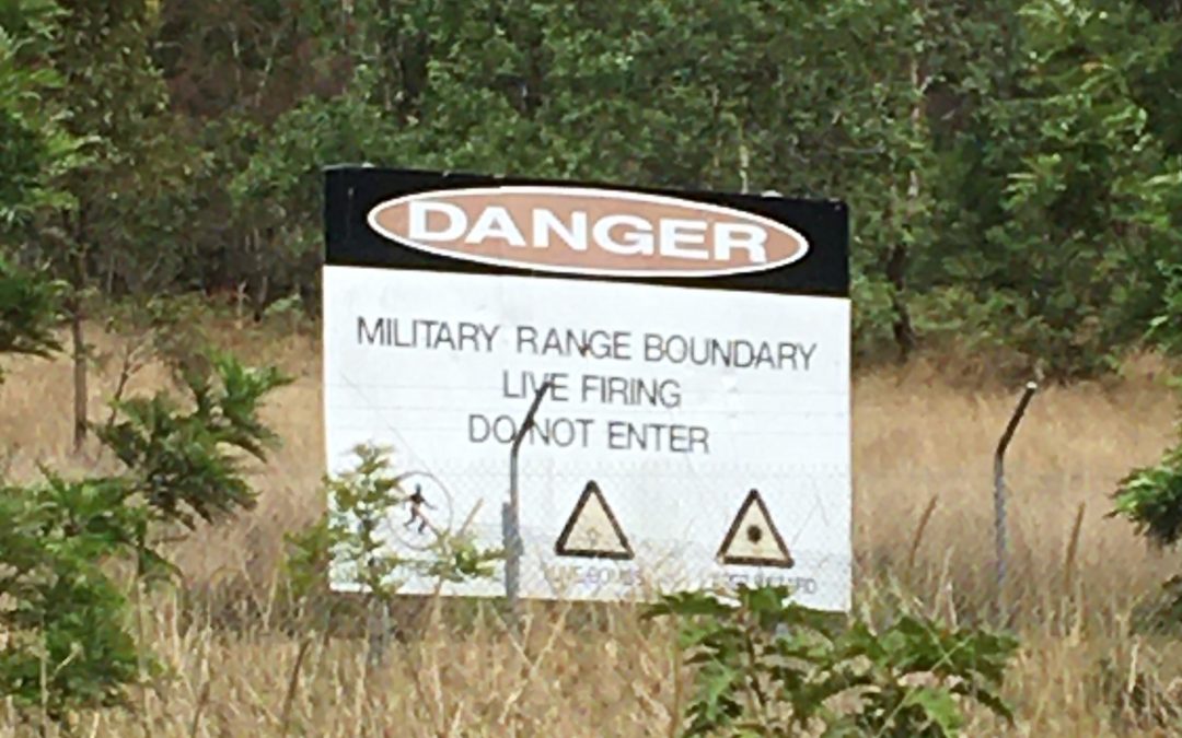 ADF on notice over tresspassing case