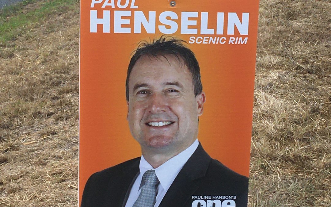 No penalty on Scenic Rim election sign damage
