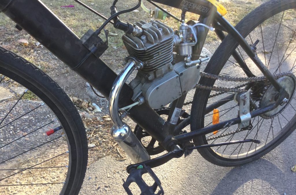 Logan police crack down on motorised push bikes