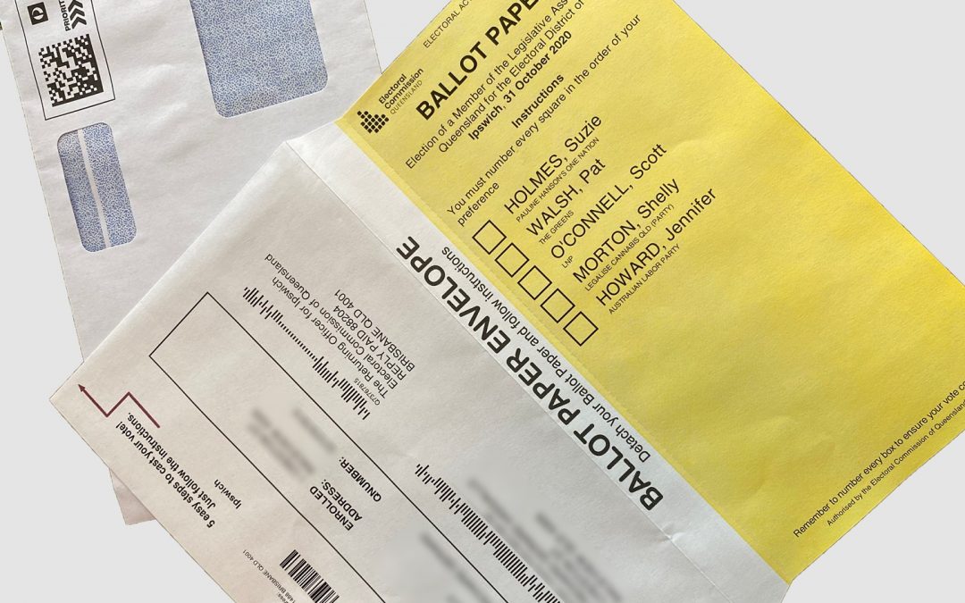 Postal votes on the way
