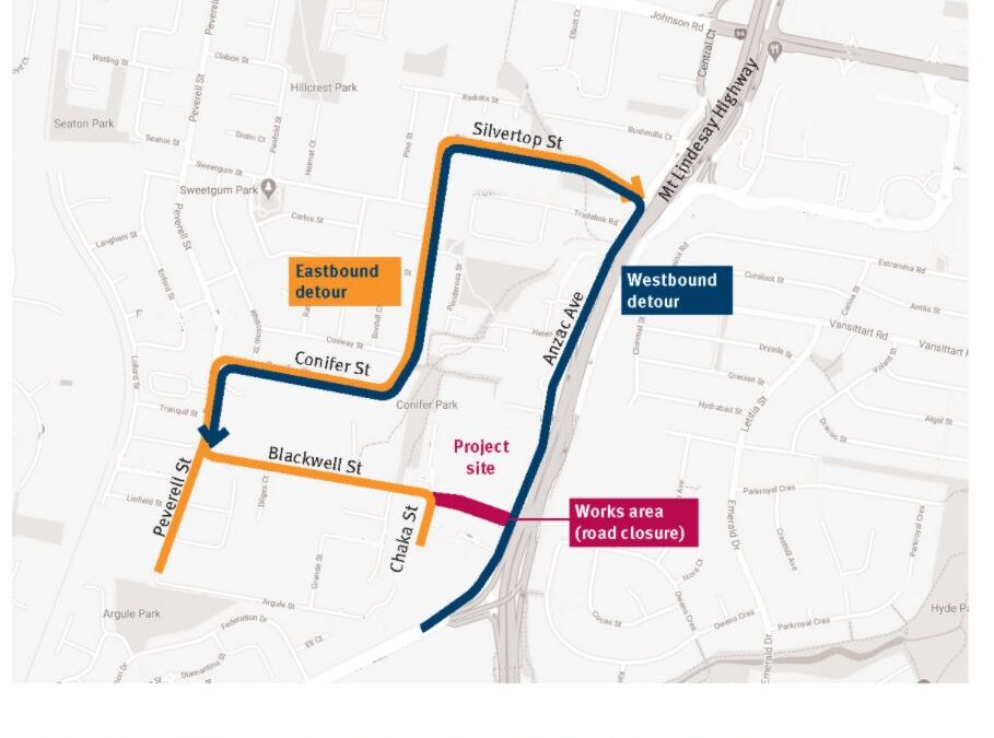 ROAD CLOSED: Logan City RSL park n ride upgrade