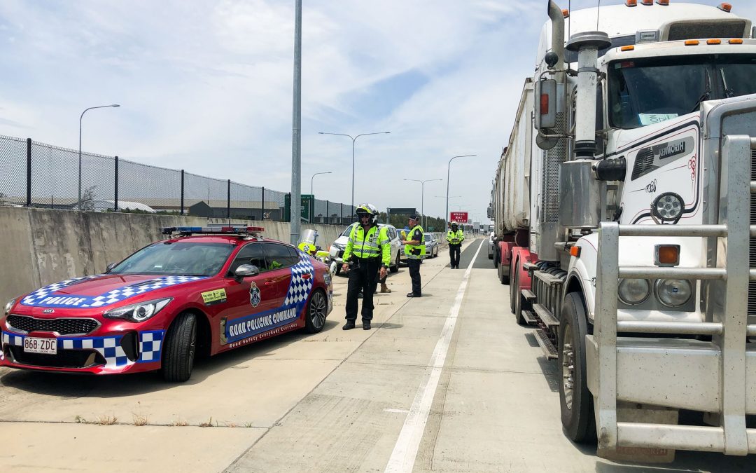 Logan City truck drivers advised against high-risk behaviour