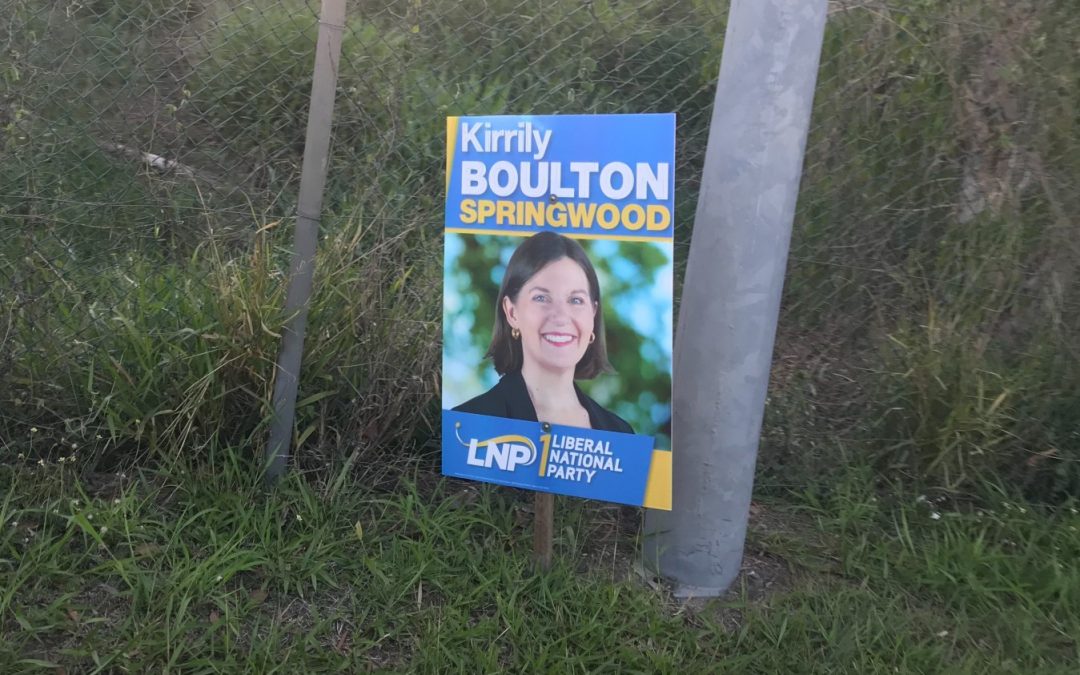 Logan City conservation project recycling election corflutes