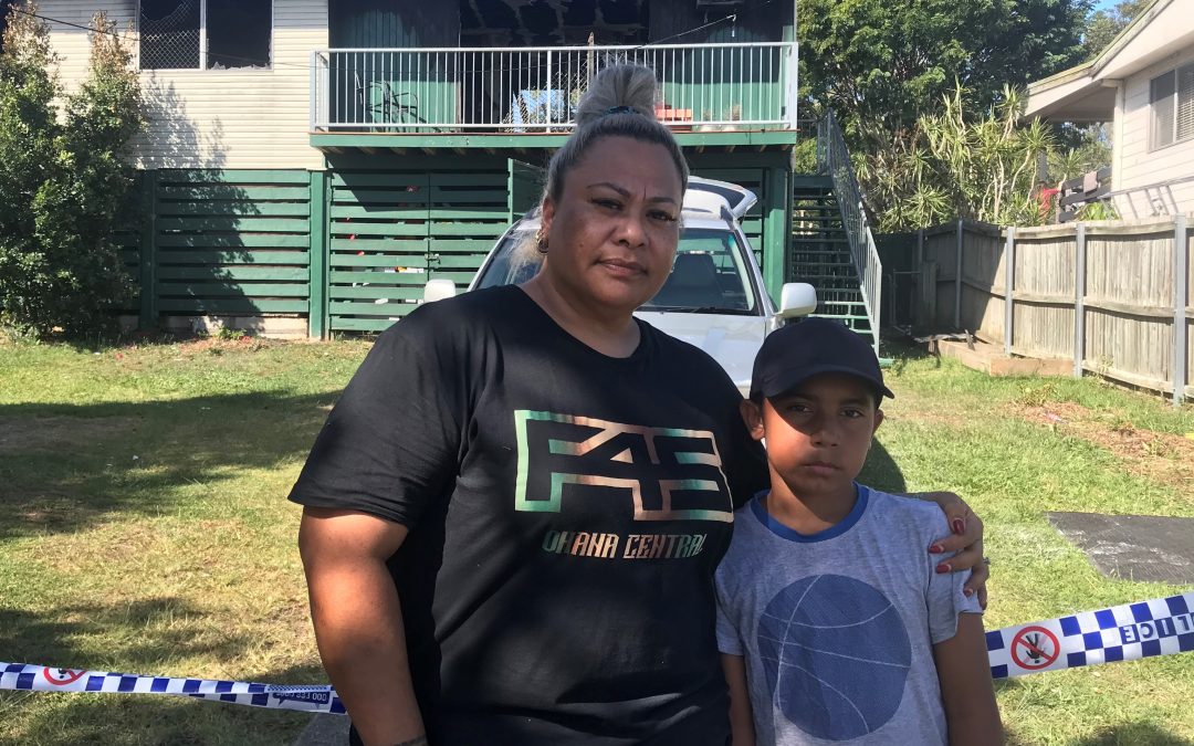Neighbours bravery saves four children from Logan City house fire