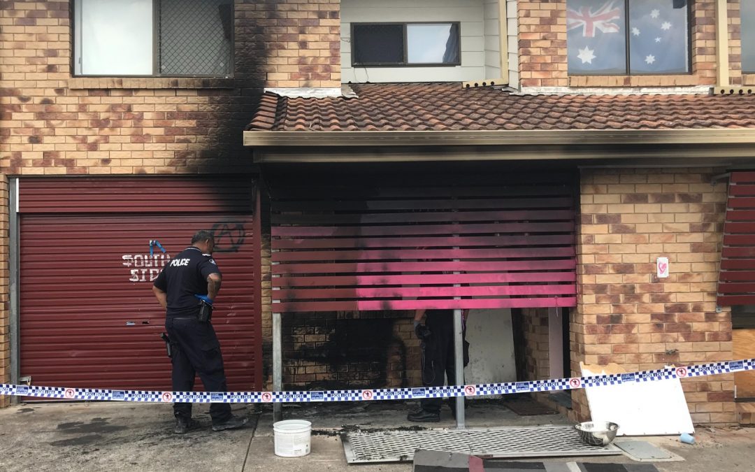 Lucky escape from Logan City unit fire