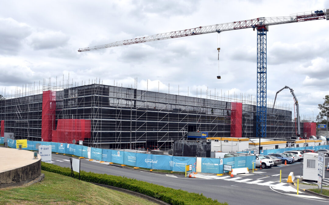 Logan Hospital’s new car park halfway done