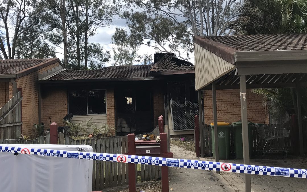 Fatal unit fire in Logan City