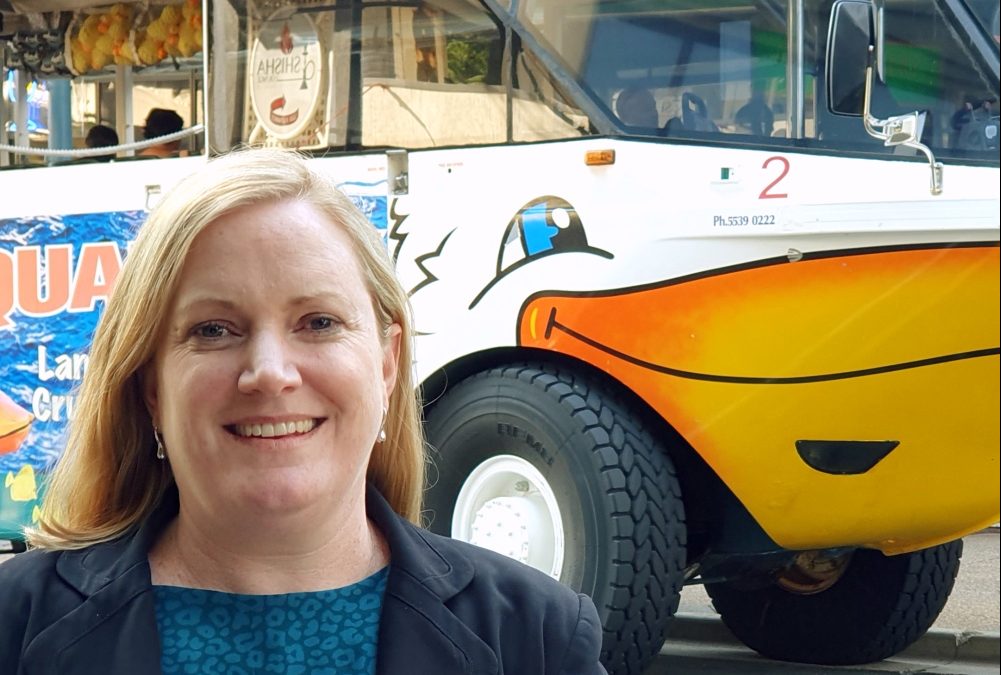 Sarah Colgate: From Aquaduck to Destination Gold Coast