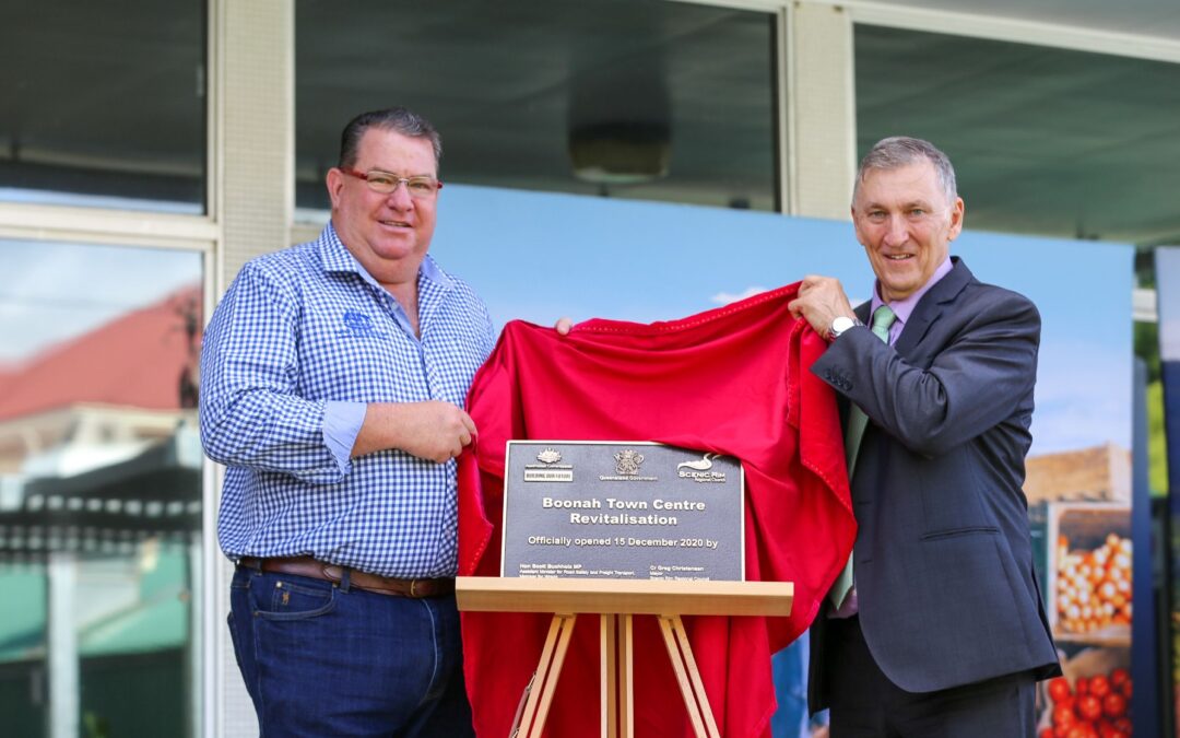 $3.2 million Boonah town centre upgrade creates 18 jobs