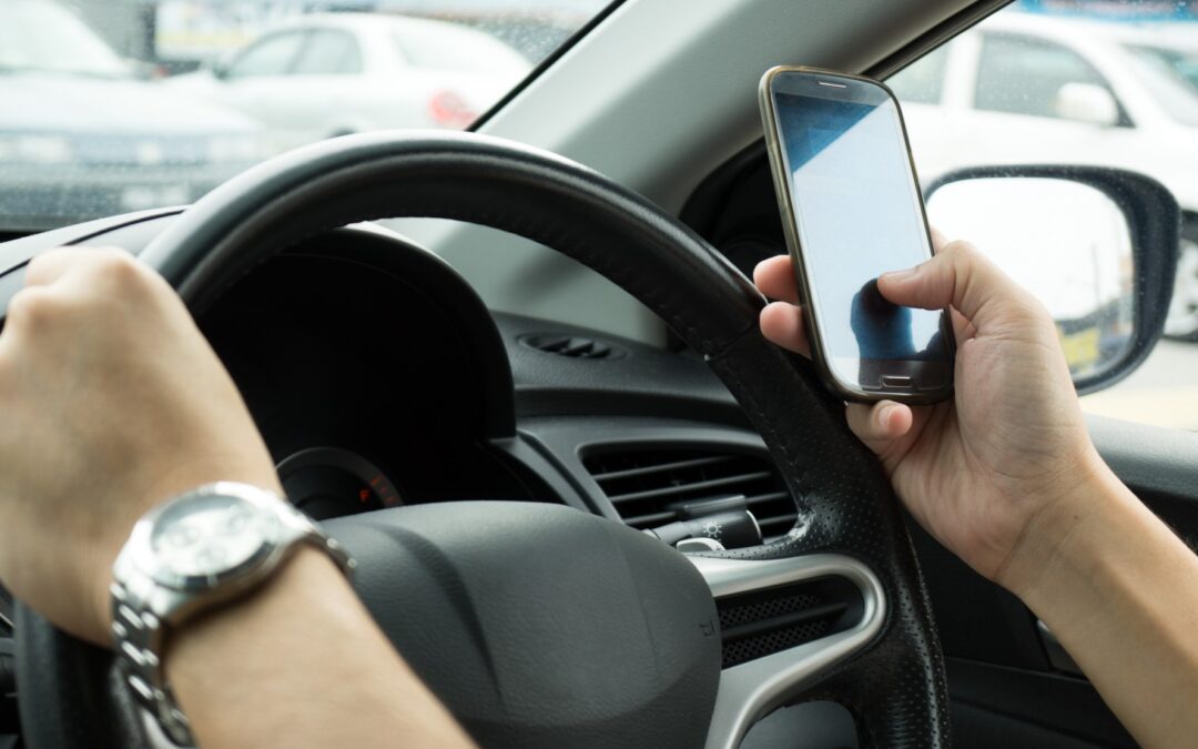 Motorists busted for using phones while driving