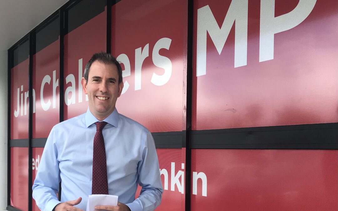 New Federal Treasurer and Rankin MP Jim Chalmers to honour all election promises