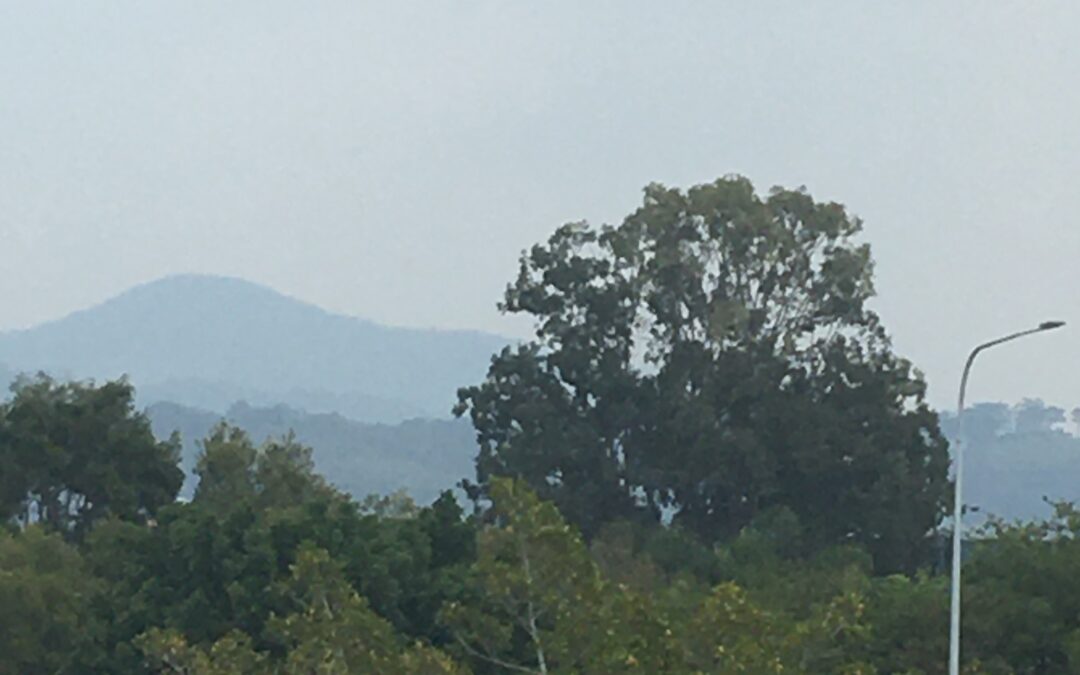 Smoke haze this weekend