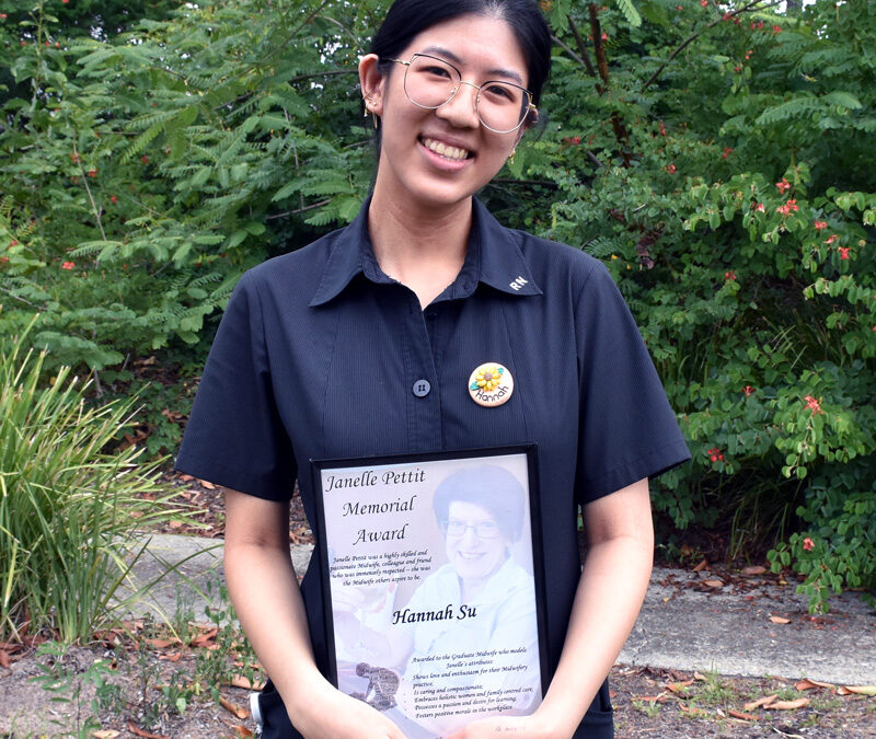 Logan City graduate midwife wins big