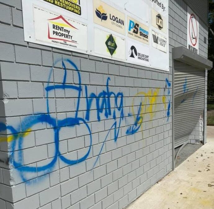 Logan City volunteer club targeted by vandals