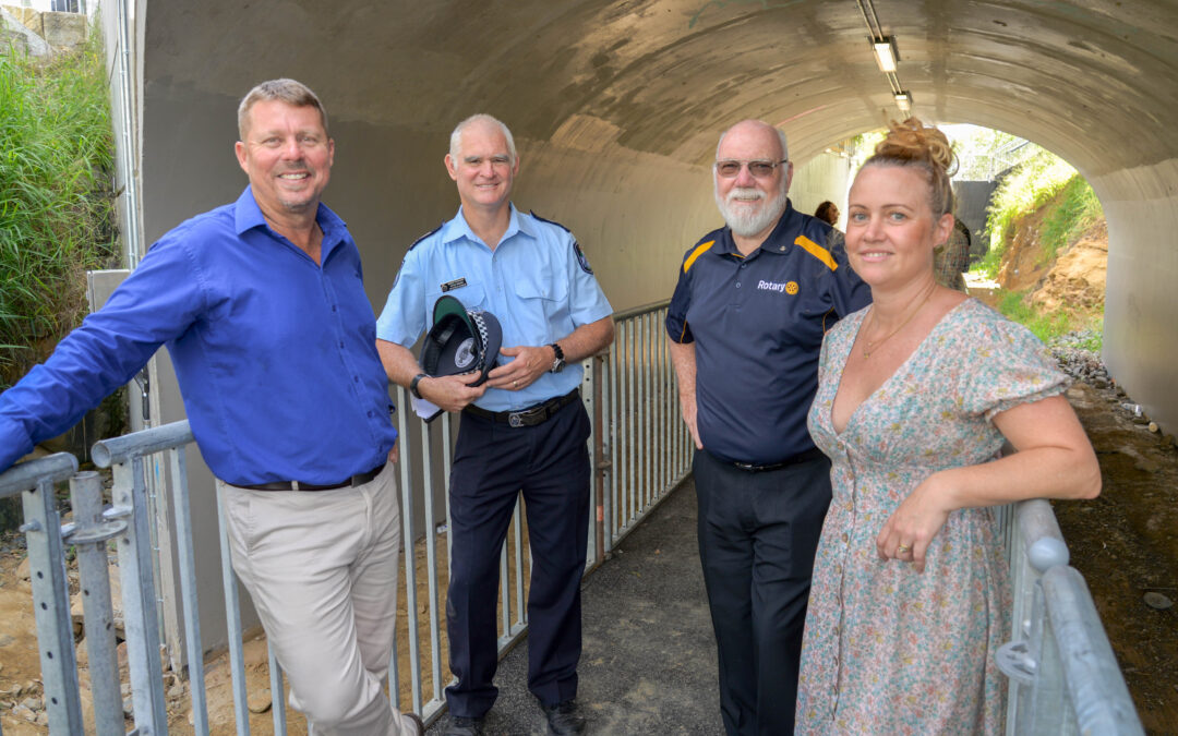 Safe highway crossing helps reconnect Jimboomba