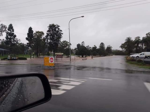 Beaudesert under threat of major flooding tonight