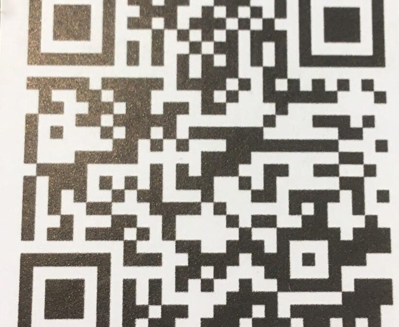 Streamlined Q-R code