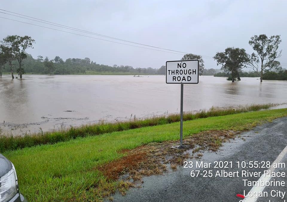 Logan River to reach flood peak this afternoon