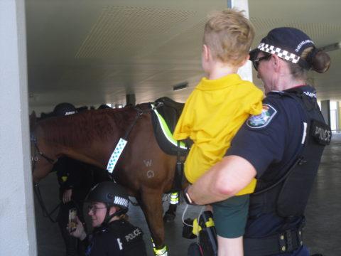 Logan City’s “Adopt a cop” program