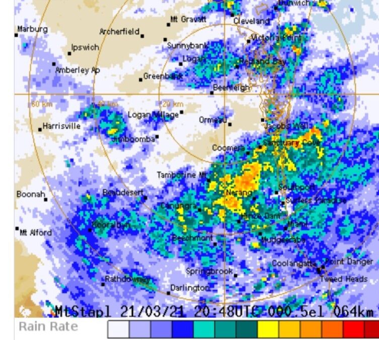 Scenic Rim escapes worst of the weekend weather