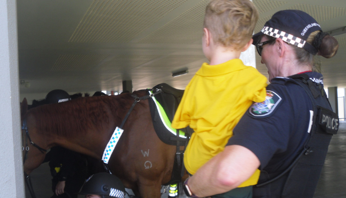 Logan City’s “Adopt a cop” program