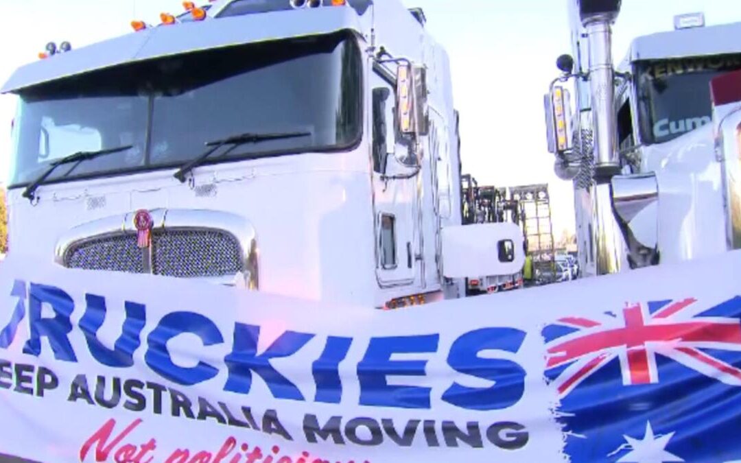 Truck divers fined thousand of dollars over M1 protest