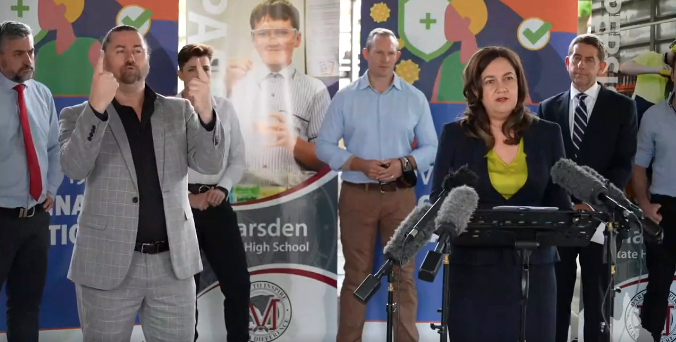 Annastacia Palaszczuk COVID Logan Presser