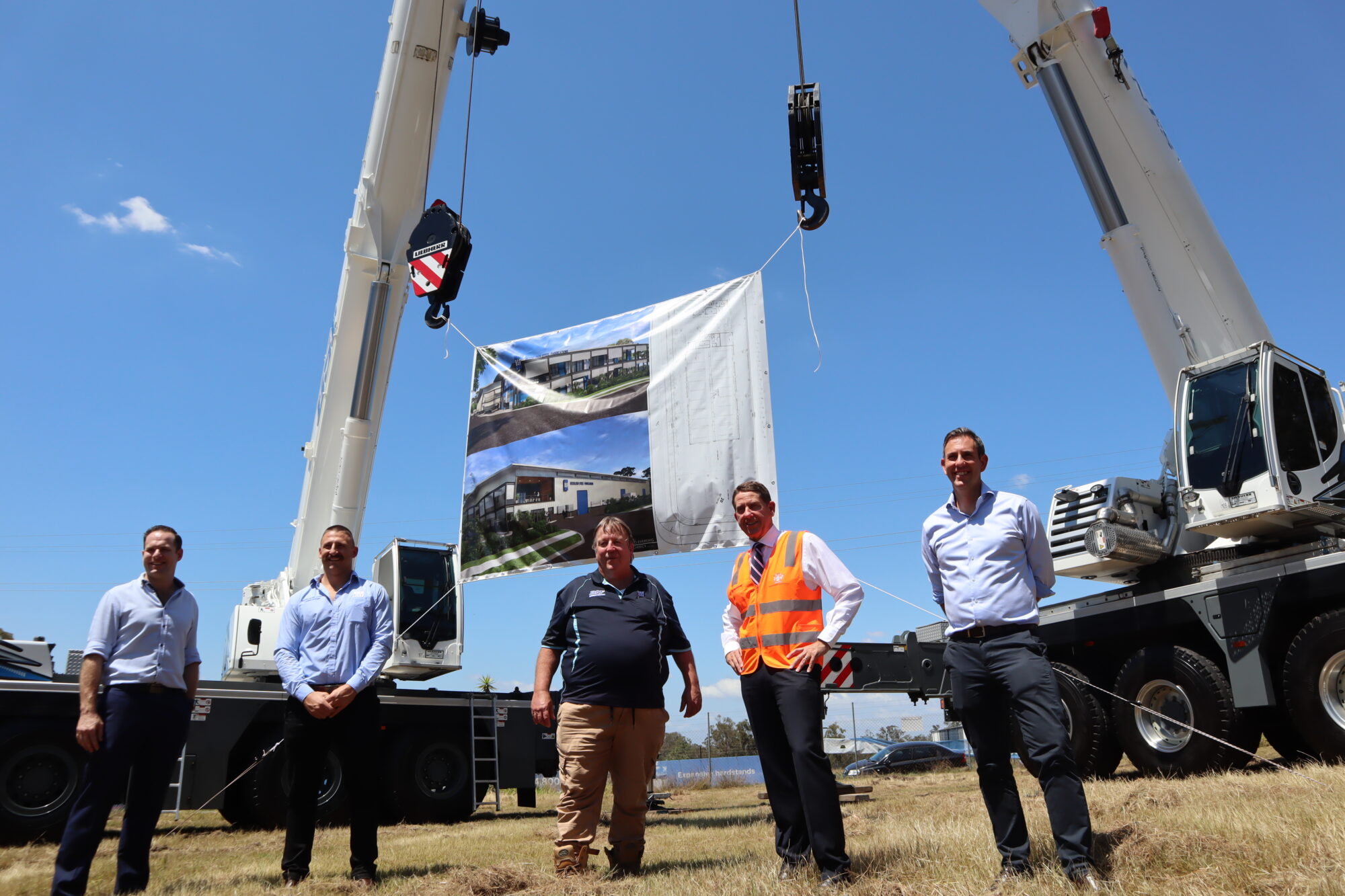 eenleigh Manufacturing Plant Sod Turning