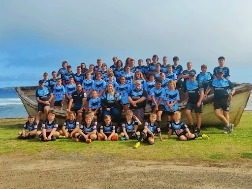 Junior Rugby Tournament battle of skills