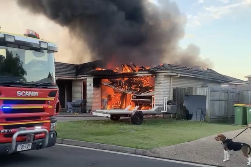 Community rallies behind Eagleby family after fierce fire