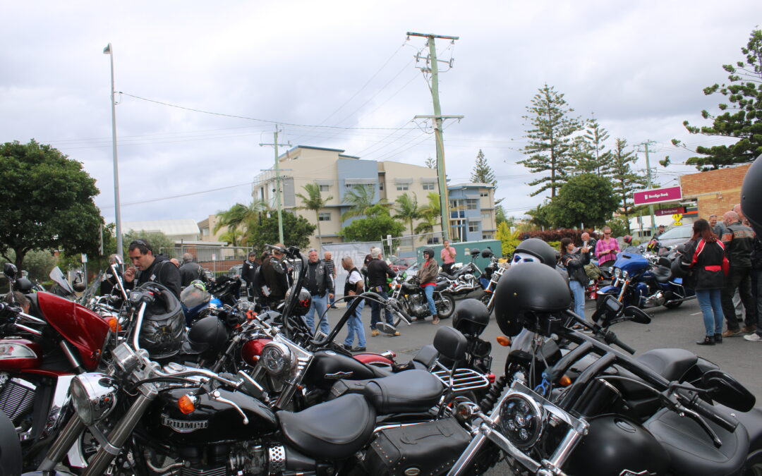 Over 300 motorcycles take part in 2021 Moustache Ride for charity
