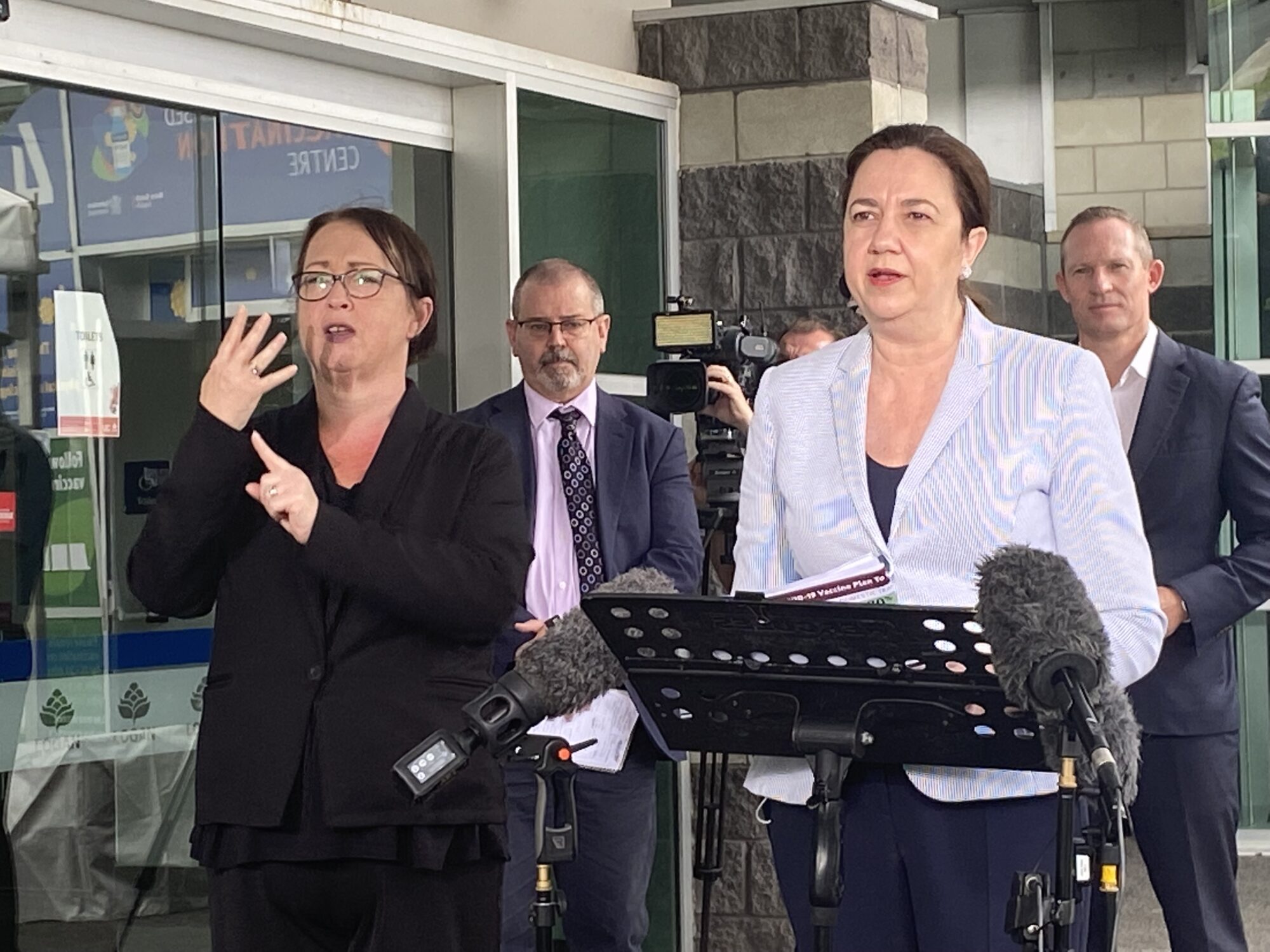Premier Palaszczuk Logan Presser November 4