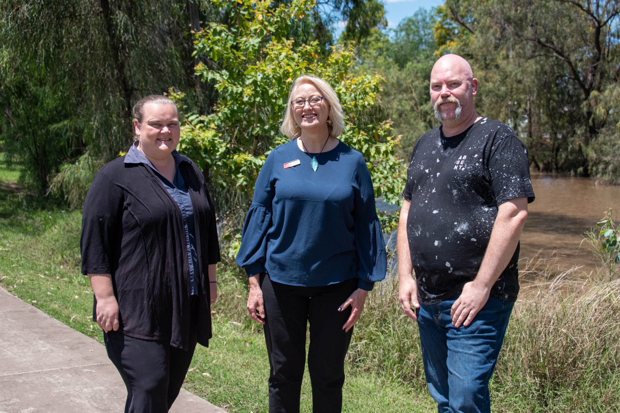 Tanya Mudie, Kaye Maguire, Steve Taylor