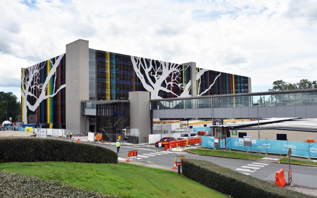 Construction progresses at Logan Hospital