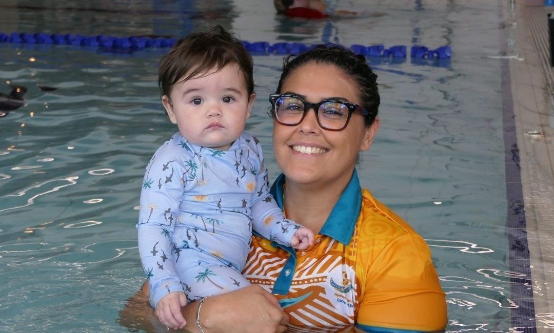 First Nations swim group at Beenleigh