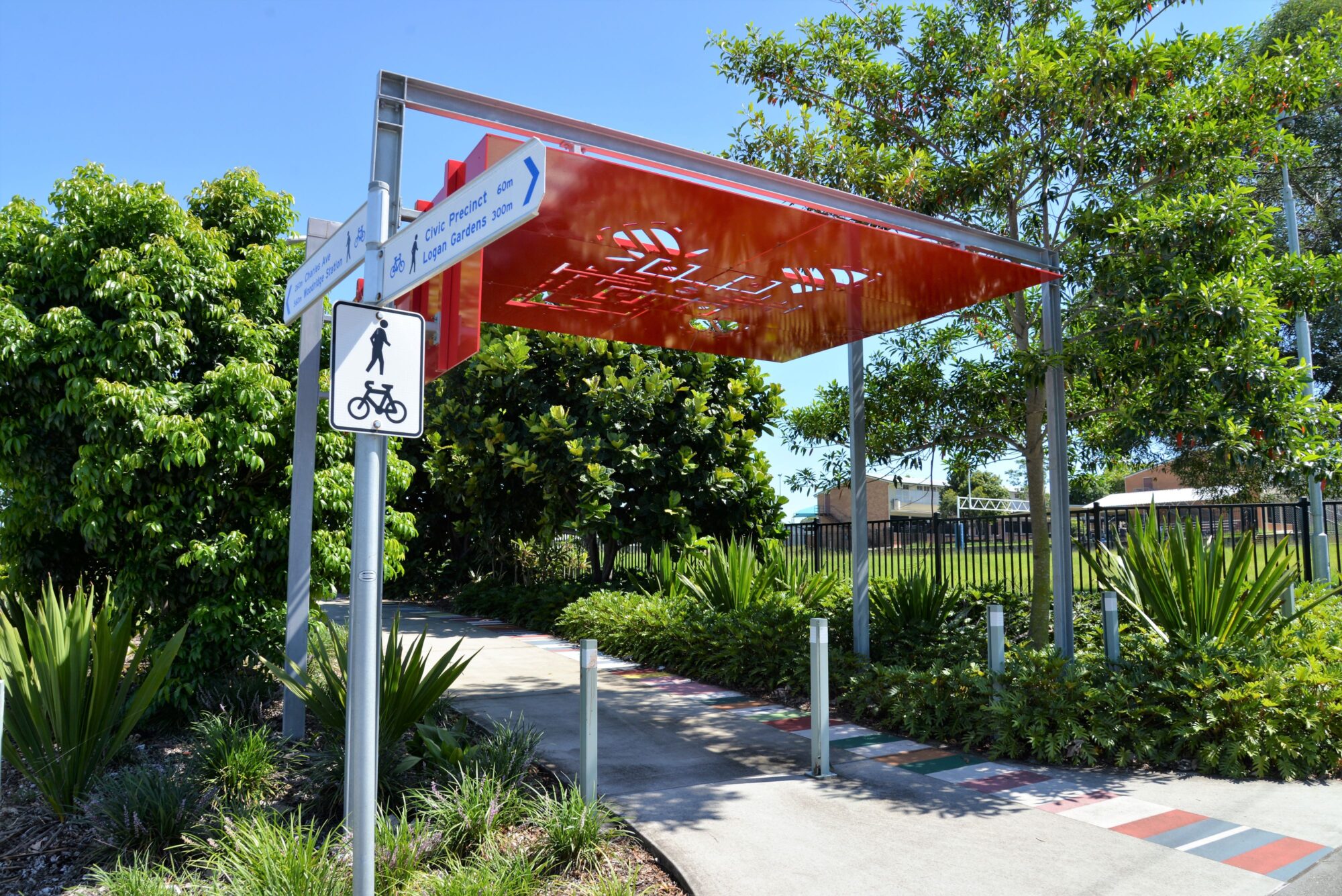 Logan Central shared pathway