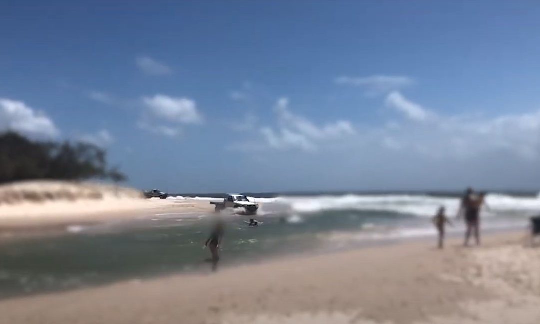 Canungra man charged with dangerous driving on Bribie Island.