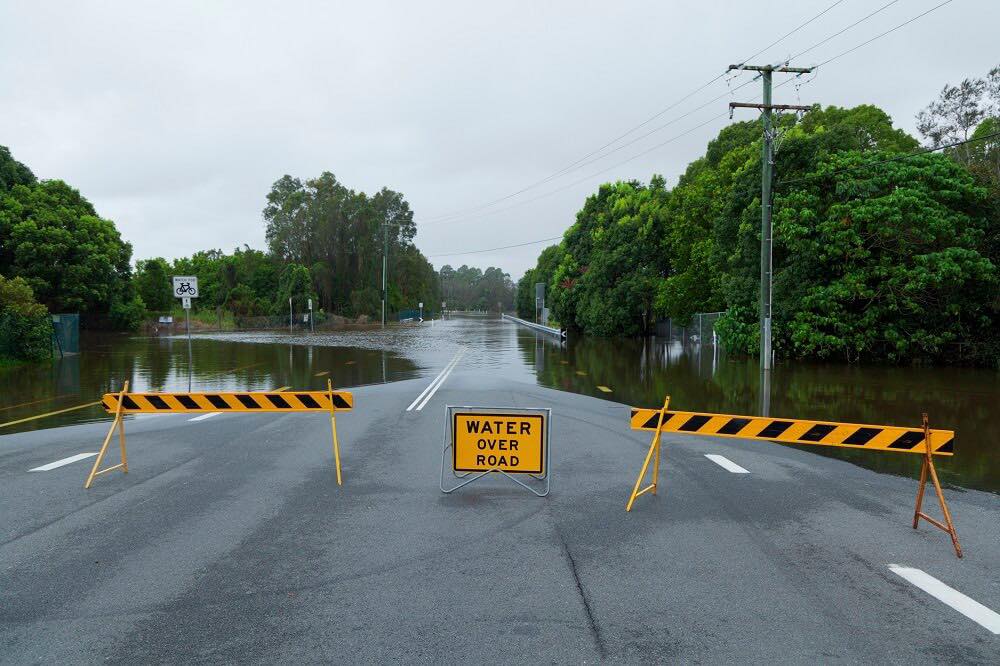Drivers caught out by floodwaters