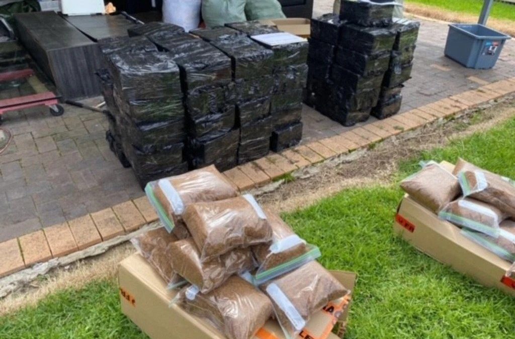 More than $5 million in illicit tobacco seized from Logan properties
