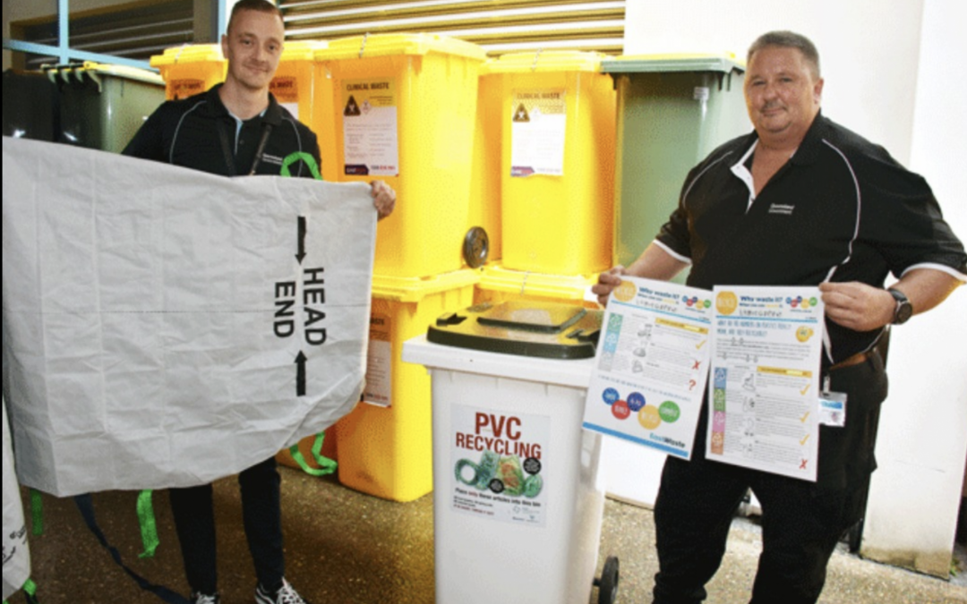 Logan Hospital waste team making incredible difference here and overseas
