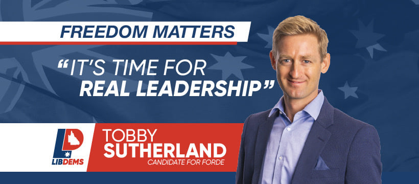 ELECTION SPECIAL: Chatting with Tobby Sutherland, Liberal Democrats candidate for Forde